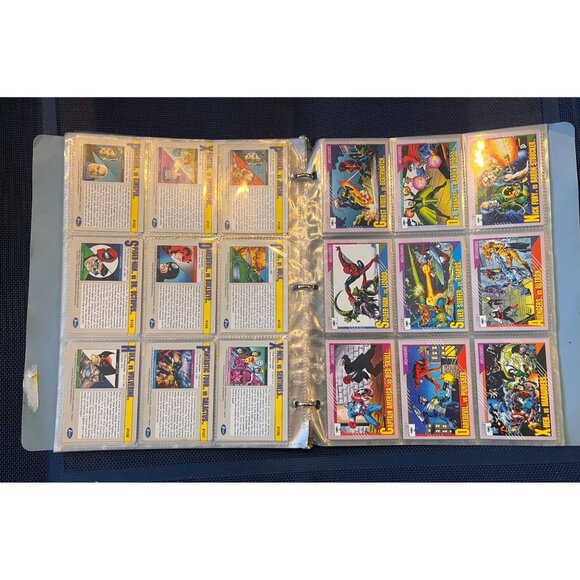 Marvel 1991 Super Heroes Series 2 Trading Cards Full Collection #1-162 - Picture 2 of 11